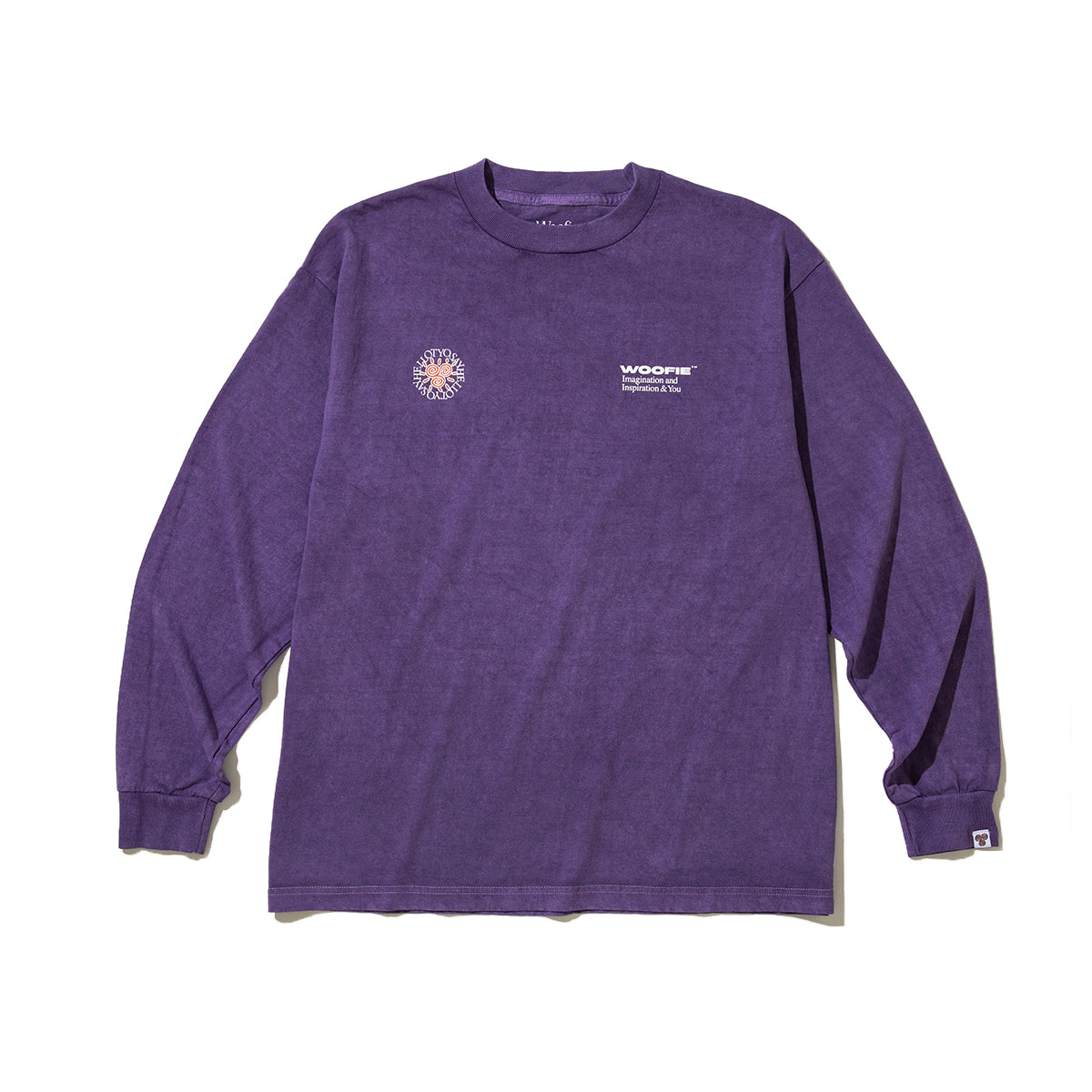 SAYHELLO Pigment The Stroke L/S Tee セイハロー ピグメント ザ ストローク L/S ティー 26FW-D2-01【メンズ ロングTシャツ ロンT スクリーンプリント バッグプリント  26FW】