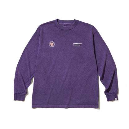 SAYHELLO Pigment The Stroke L/S Tee セイハロー ピグメント ザ ストローク L/S ティー 26FW-D2-01【メンズ ロングTシャツ ロンT スクリーンプリント バッグプリント  26FW】