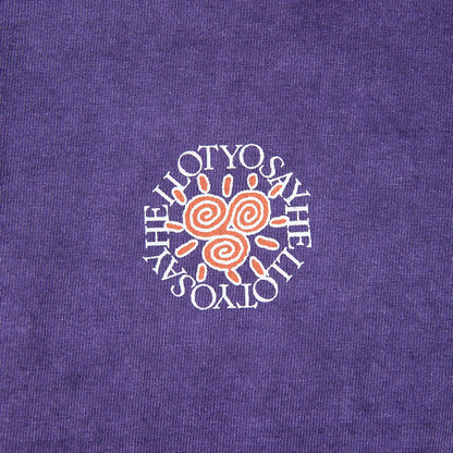 SAYHELLO Pigment The Stroke L/S Tee セイハロー ピグメント ザ ストローク L/S ティー 26FW-D2-01【メンズ ロングTシャツ ロンT スクリーンプリント バッグプリント  26FW】