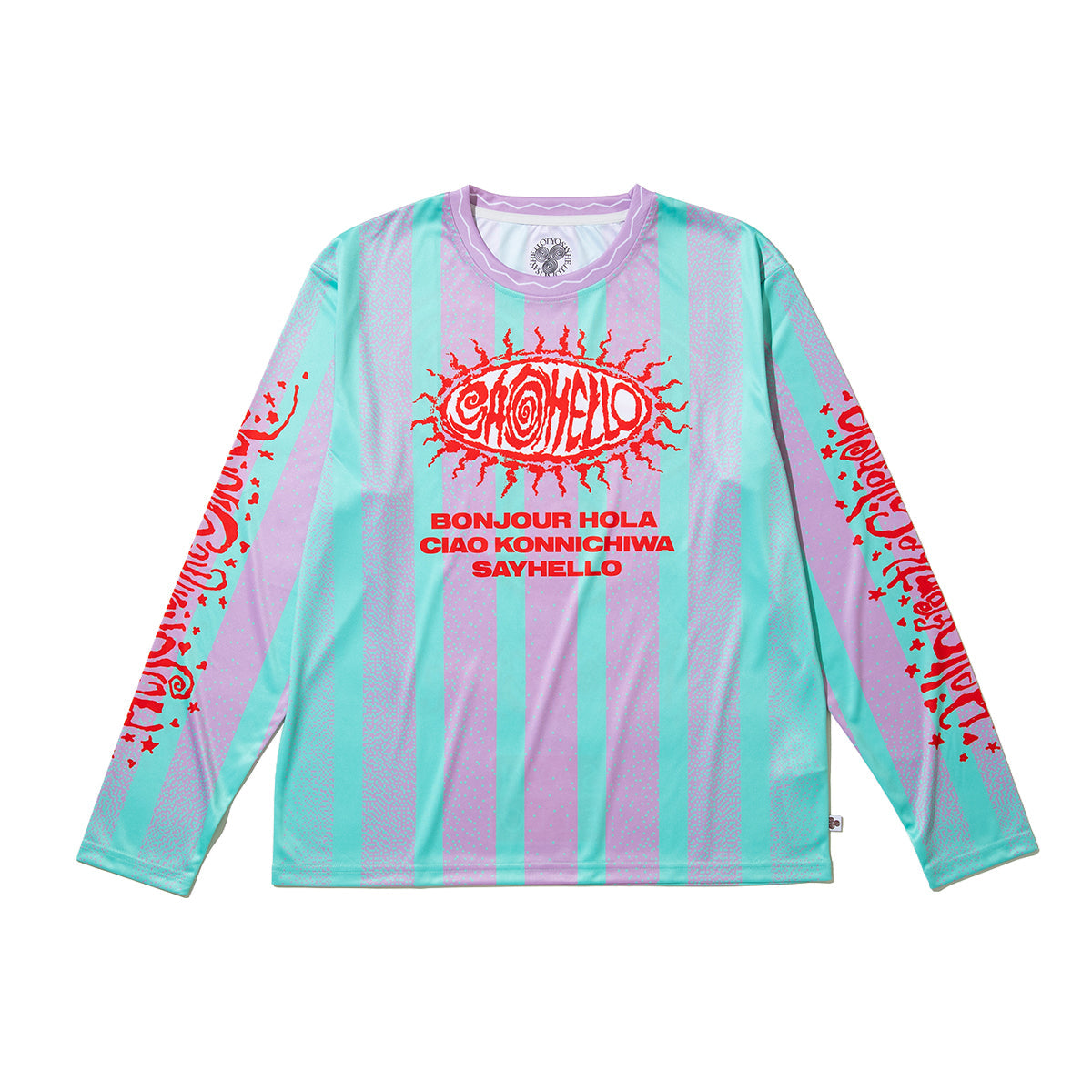 SAYHELLO Silent Game Shirts セイハロー サイレント ゲーム シャツ 26FW-D2-03【メンズ ロングTシャツ ロンT 通気性 ストリート 26FW】
