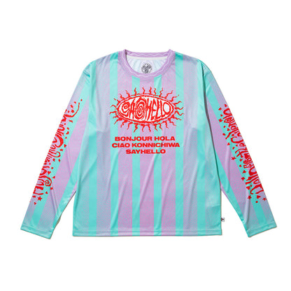 SAYHELLO Silent Game Shirts セイハロー サイレント ゲーム シャツ 26FW-D2-03【メンズ ロングTシャツ ロンT 通気性 ストリート 26FW】
