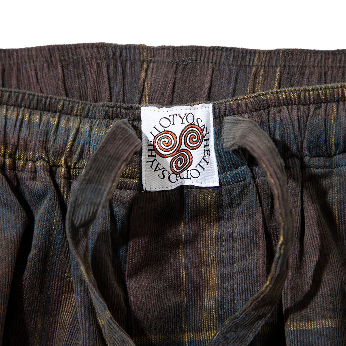 SAYHELLO Check Easy Pants セイハロー チェック イージーパンツ 26FW-D2-04【メンズ ワイドパンツ スラックス ゴム仕様 快適 26FW】