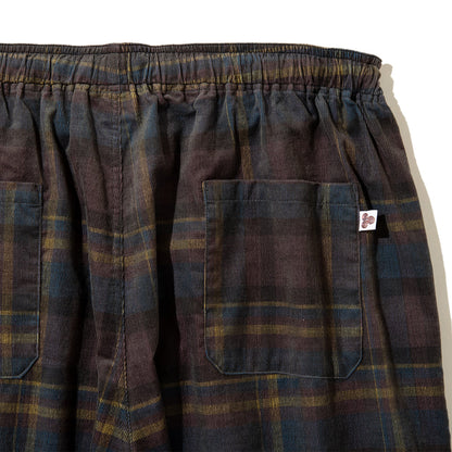 SAYHELLO Check Easy Pants セイハロー チェック イージーパンツ 26FW-D2-04【メンズ ワイドパンツ スラックス ゴム仕様 快適 26FW】