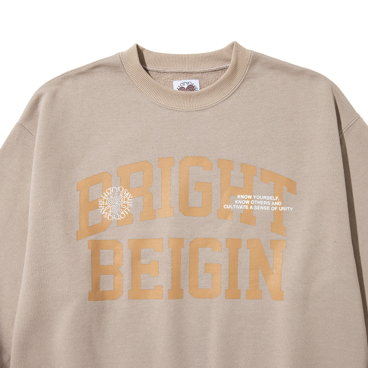 SAYHELLO Un United Crew セイハロー アン ユナイテッド クルー 26FW-D2-07【メンズ トレーナー ダブルステッチ 伸縮性 パシフィック裏毛 26FW】