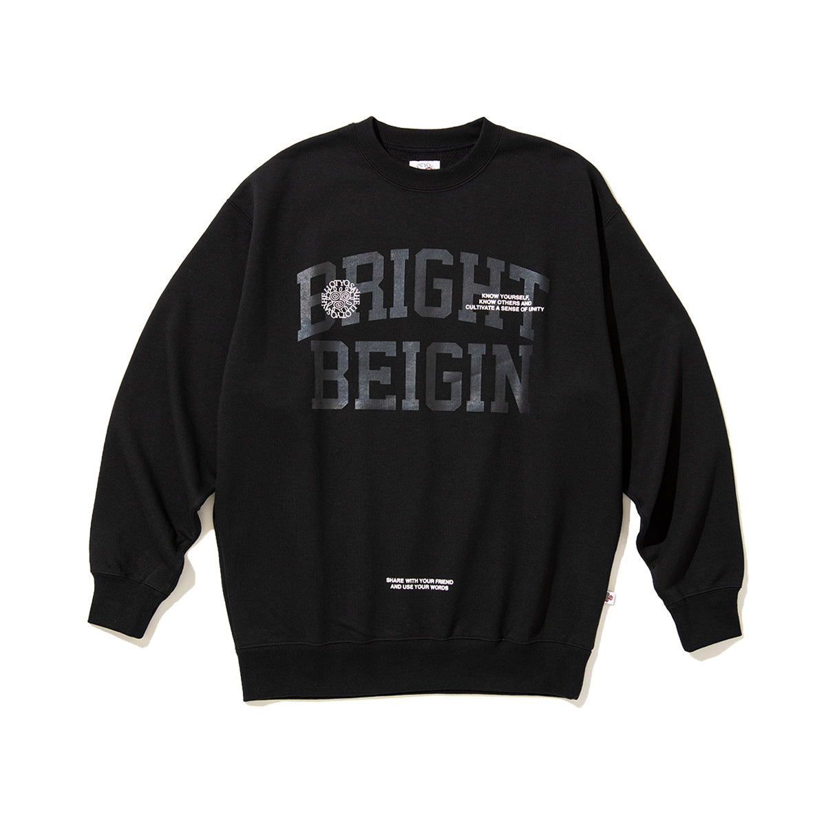 SAYHELLO Un United Crew セイハロー アン ユナイテッド クルー 26FW-D2-07【メンズ トレーナー ダブルステッチ 伸縮性 パシフィック裏毛 26FW】