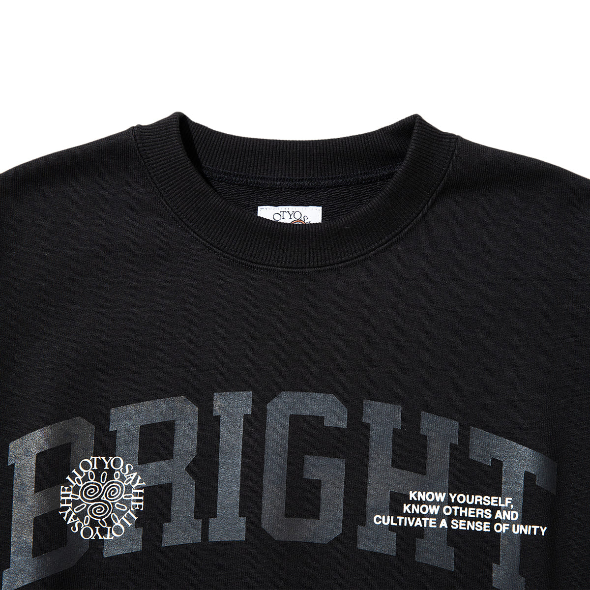 SAYHELLO Un United Crew セイハロー アン ユナイテッド クルー 26FW-D2-07【メンズ トレーナー ダブルステッチ 伸縮性 パシフィック裏毛 26FW】