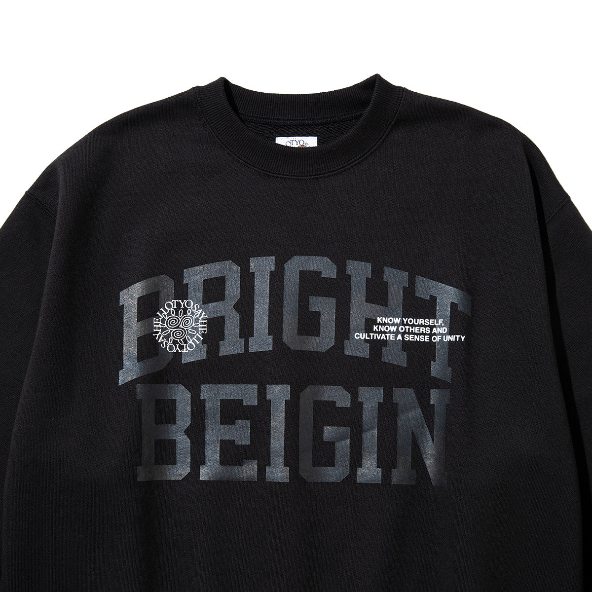SAYHELLO Un United Crew セイハロー アン ユナイテッド クルー 26FW-D2-07【メンズ トレーナー ダブルステッチ 伸縮性 パシフィック裏毛 26FW】