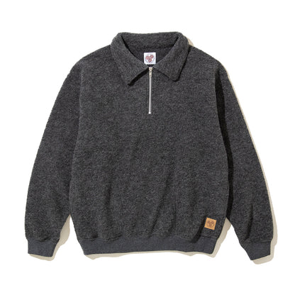 SAYHELLO Trip Wool Harf-Zip セイハロー トリップ ウール ハーフジップ 26FW-D3-03【メンズ ハーフジップ ニット フリース ボックスシルエット トリップウール 26FW】