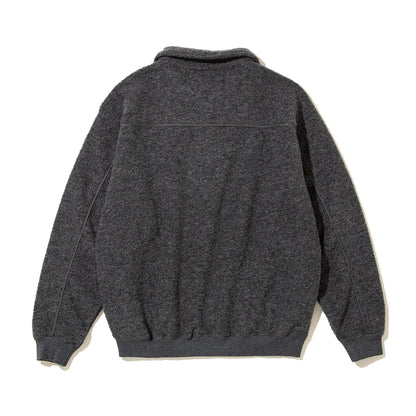 SAYHELLO Trip Wool Harf-Zip セイハロー トリップ ウール ハーフジップ 26FW-D3-03【メンズ ハーフジップ ニット フリース ボックスシルエット トリップウール 26FW】