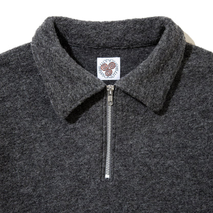 SAYHELLO Trip Wool Harf-Zip セイハロー トリップ ウール ハーフジップ 26FW-D3-03【メンズ ハーフジップ ニット フリース ボックスシルエット トリップウール 26FW】