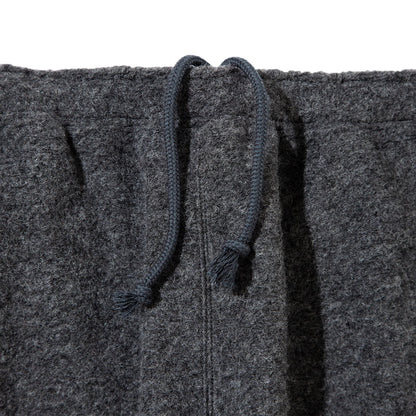 SAYHELLO Trip Wool Pants セイハロー トリップ ウール パンツ 26FW-D3-04【メンズ ワイドパンツ ニット フリース ドローコード仕様 トリップウール 26FW】