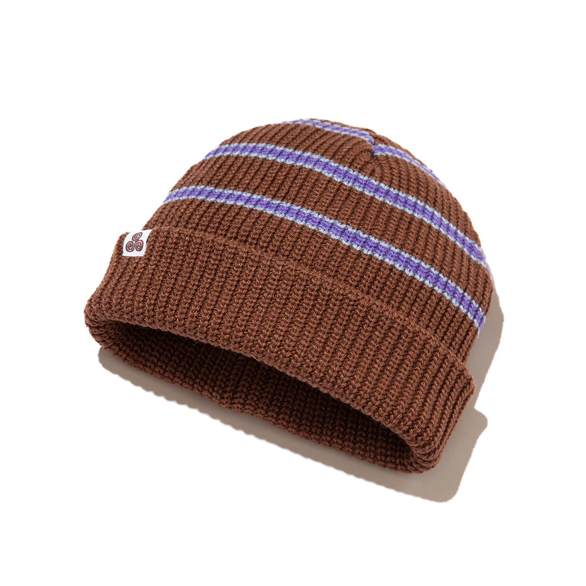 SAYHELLO Restripe Knited Cap セイハロー リストライプ ニット キャップ 26FW-D3-06【メンズ ニットキャップ帽 ボーダー ロゴ入り 浅め 26FW】
