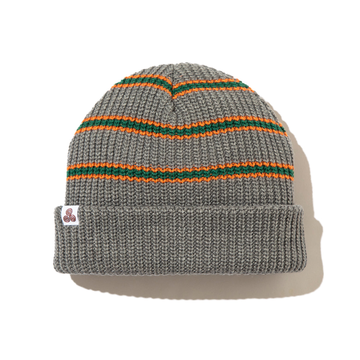 SAYHELLO Restripe Knited Cap セイハロー リストライプ ニット キャップ 26FW-D3-06【メンズ ニットキャップ帽 ボーダー ロゴ入り 浅め 26FW】