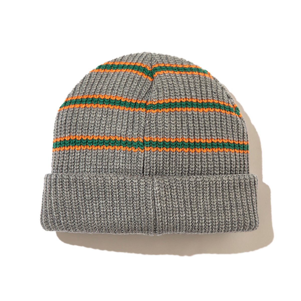 SAYHELLO Restripe Knited Cap セイハロー リストライプ ニット キャップ 26FW-D3-06【メンズ ニットキャップ帽 ボーダー ロゴ入り 浅め 26FW】
