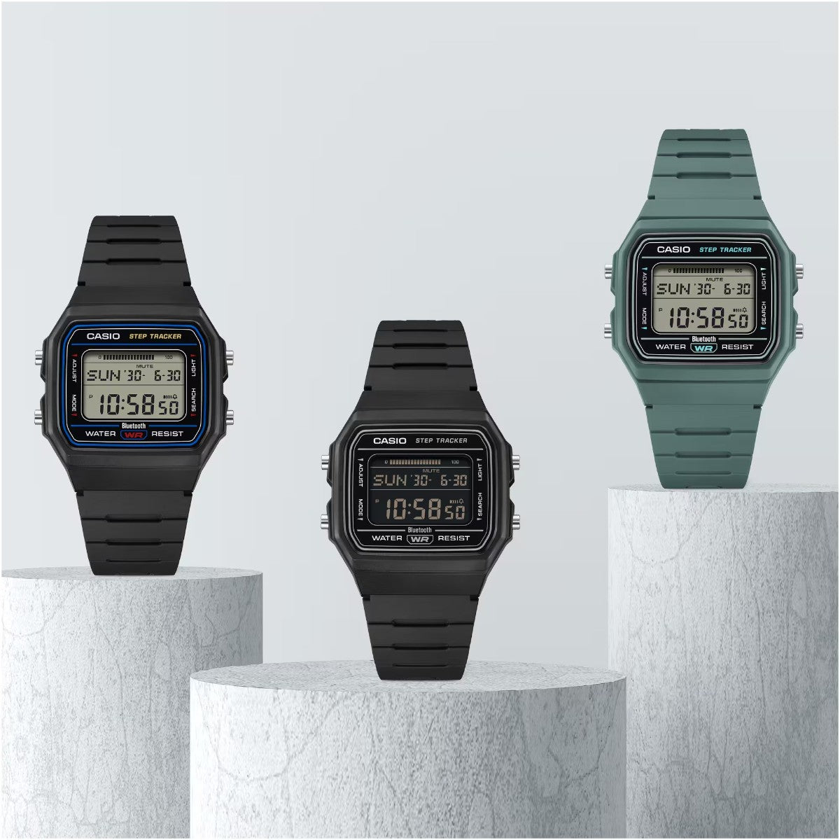 CASIO F-B100W-3AJF カシオ  F-B100W-3AJF【メンズ デジタルウオッチ 時計 歩数計 トレーニング ウオーキング 26FW】