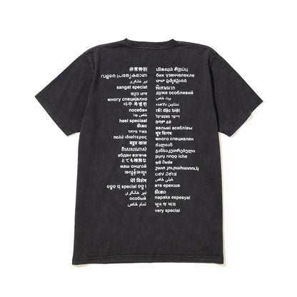 VERY SPECIAL Tranlsate T-shirt ベリースペシャル トランスレート Tシャツ VS26AW00200【メンズ 半袖Tシャツ ピグメントダイ グラフィックデザイン ヴィンテージ感 26FW】