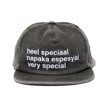 VERY SPECIAL Translate Hat ベリースペシャル トランスレート ハット VS26AW005【メンズ キャップ 帽子 5パネル 顔料染め ヴィンテージ感  26FW】