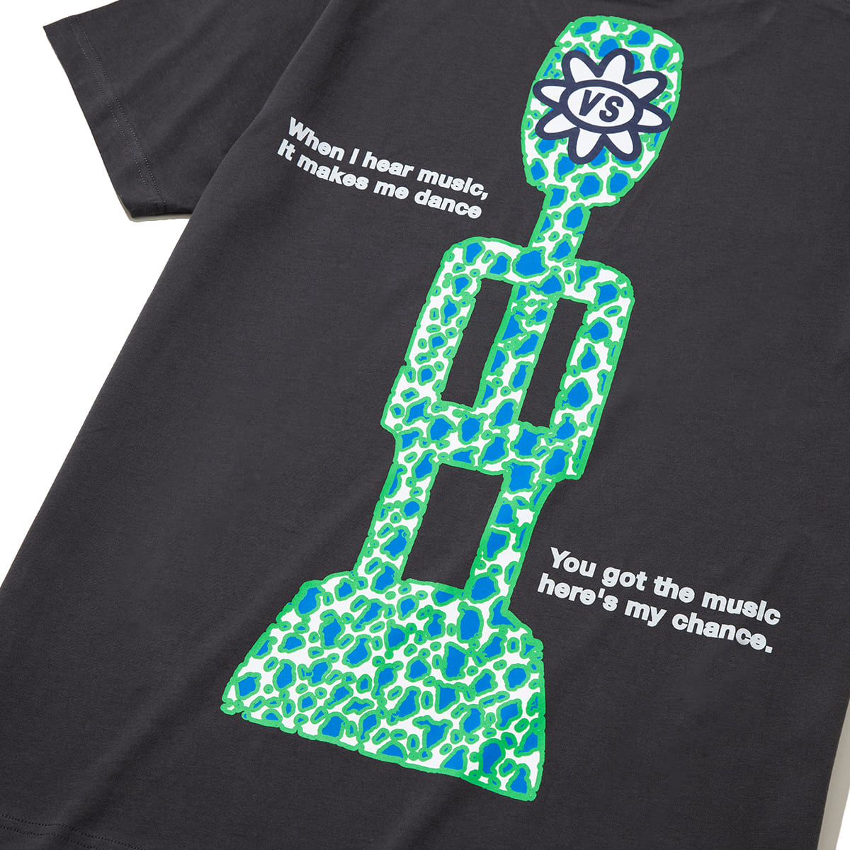 VERY SPECIAL Listening T-shirt ベリースペシャル リスニング Tシャツ VS26AW01000【メンズ 半袖Tシャツ グラフィックデザイン ストリート バックプリント 26FW】