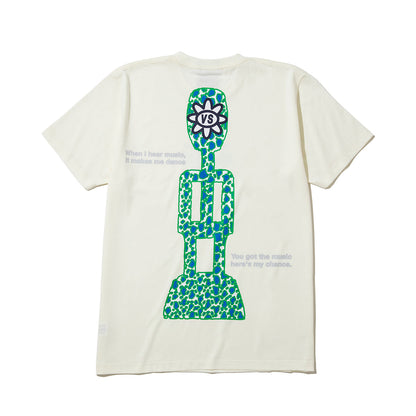 VERY SPECIAL Listening T-shirt ベリースペシャル リスニング Tシャツ VS26AW01000【メンズ 半袖Tシャツ グラフィックデザイン ストリート バックプリント 26FW】