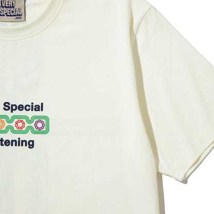 VERY SPECIAL Listening T-shirt ベリースペシャル リスニング Tシャツ VS26AW01000【メンズ 半袖Tシャツ グラフィックデザイン ストリート バックプリント 26FW】
