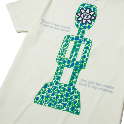 VERY SPECIAL Listening T-shirt ベリースペシャル リスニング Tシャツ VS26AW01000【メンズ 半袖Tシャツ グラフィックデザイン ストリート バックプリント 26FW】