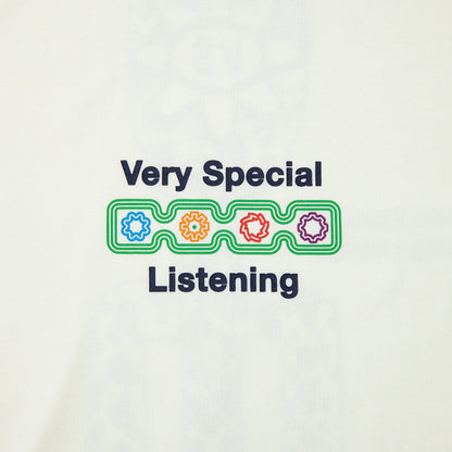 VERY SPECIAL Listening T-shirt ベリースペシャル リスニング Tシャツ VS26AW01000【メンズ 半袖Tシャツ グラフィックデザイン ストリート バックプリント 26FW】