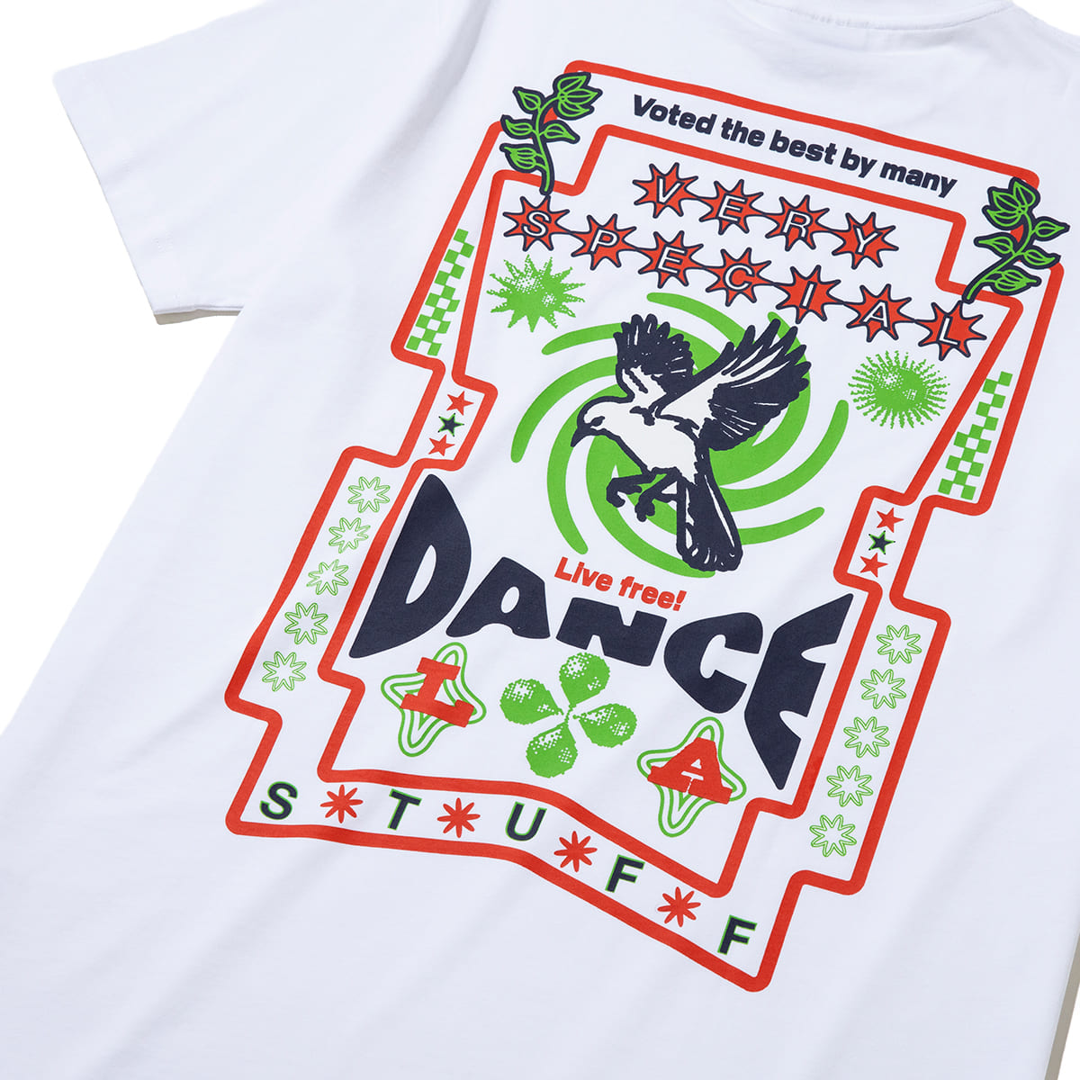 VERY SPECIAL Voted T-shirt ベリースペシャル ヴォーテッド Tシャツ VS26AW01400【メンズ 半袖Tシャツ グラフィックデザイン ストリートデイリーユース 26FW】
