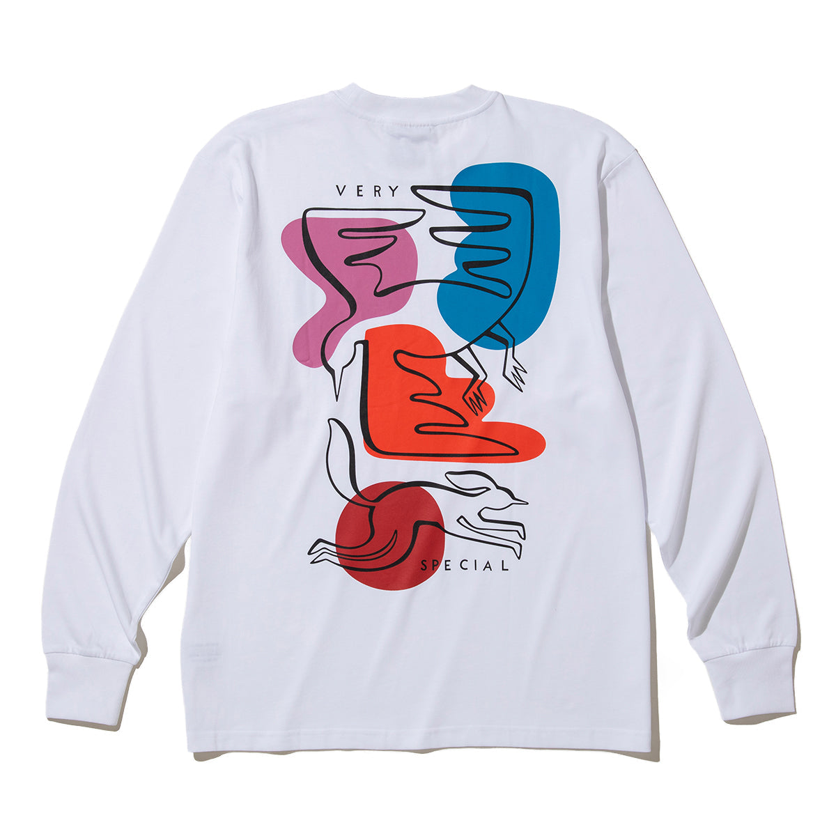 VERY SPECIAL Outside The Lines LS T-shirt  ベリースペシャル アウトサイド ザ ラインズ LS Tシャツ VS26SS00900【メンズ 長袖Tシャツ ロンT ストリートファッション デイリーユース 26FW】