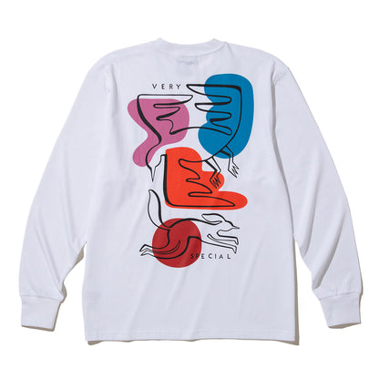 VERY SPECIAL Outside The Lines LS T-shirt  ベリースペシャル アウトサイド ザ ラインズ LS Tシャツ VS26SS00900【メンズ 長袖Tシャツ ロンT ストリートファッション デイリーユース 26FW】