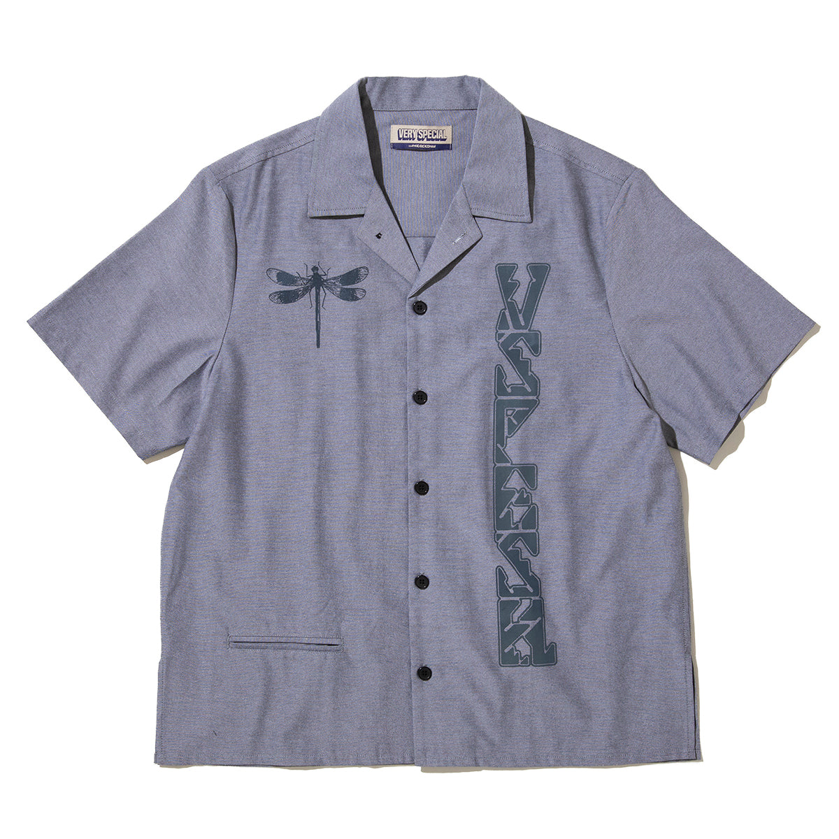 VERY SPECIAL GASIUS VSPESH 2.0 SS VACAY BUTTON DOWN ベリースペシャル ガシアス ブイスペッシュ 2.0 SS バケイ ボタンダウン VS26SS01800【メンズ ショートスリーブシャツ グラフィックシャツ オープンカラーシャツ 総柄デザイン 26FW】