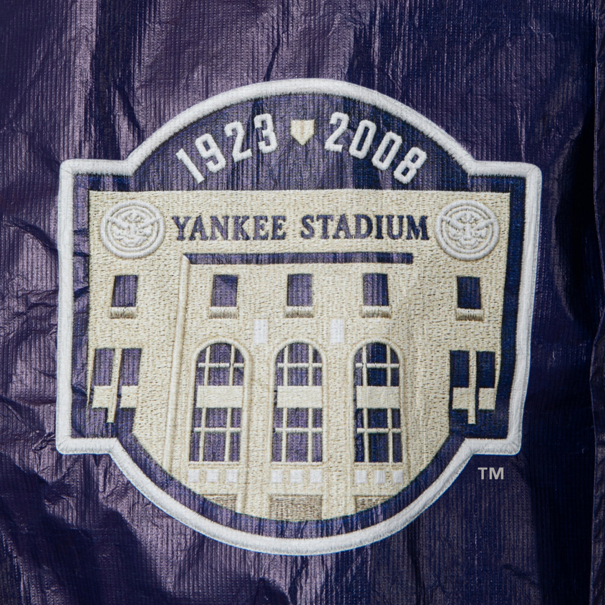APPLEBUM "NY Yankees" Tyvek Stadium Jacket アップルバム ニューヨーク・ヤンキース タイベック スタジアムジャケット ML2620601Y【メンズ スタジアムジャケット スタジャン ブルゾン ライトアウター 軽量アウター Tyvek素材 26FW】
