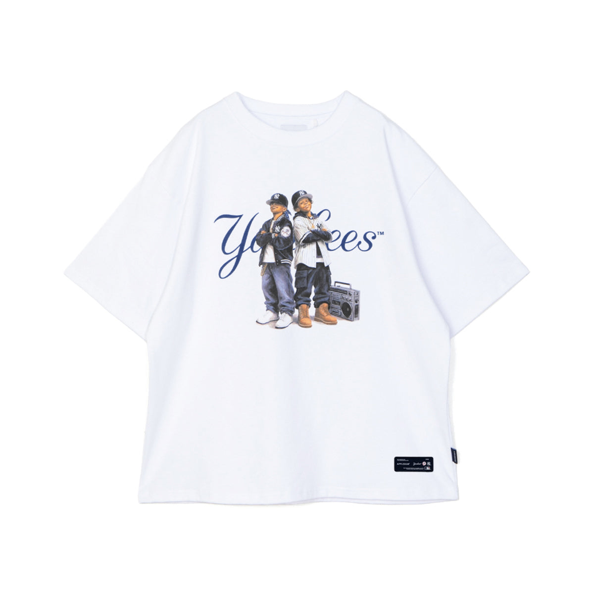 APPLEBUM “YANKEES BOYZ” T-shirt アップルバム ヤンキース ボーイズ Tシャツ ML2621108Y【メンズ 半袖Tシャツ グラフィックTシャツ プリントTシャツ カットソー クルーネック 26FW】