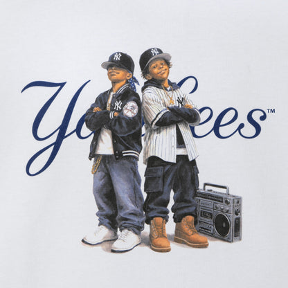 APPLEBUM “YANKEES BOYZ” T-shirt アップルバム ヤンキース ボーイズ Tシャツ ML2621108Y【メンズ 半袖Tシャツ グラフィックTシャツ プリントTシャツ カットソー クルーネック 26FW】