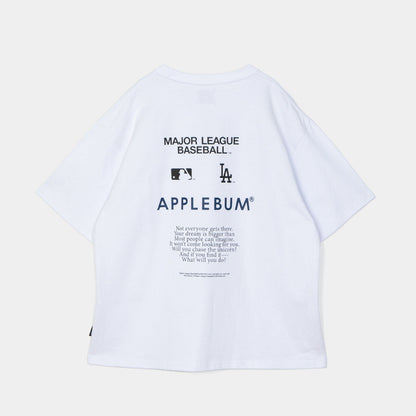 APPLEBUM “DODGERS GIRL” T-shirt アップルバム ドジャース ガール Tシャツ ML2621109L【メンズ 半袖Tシャツ グラフィックTシャツ プリントTシャツ カットソー クルーネック 26FW】