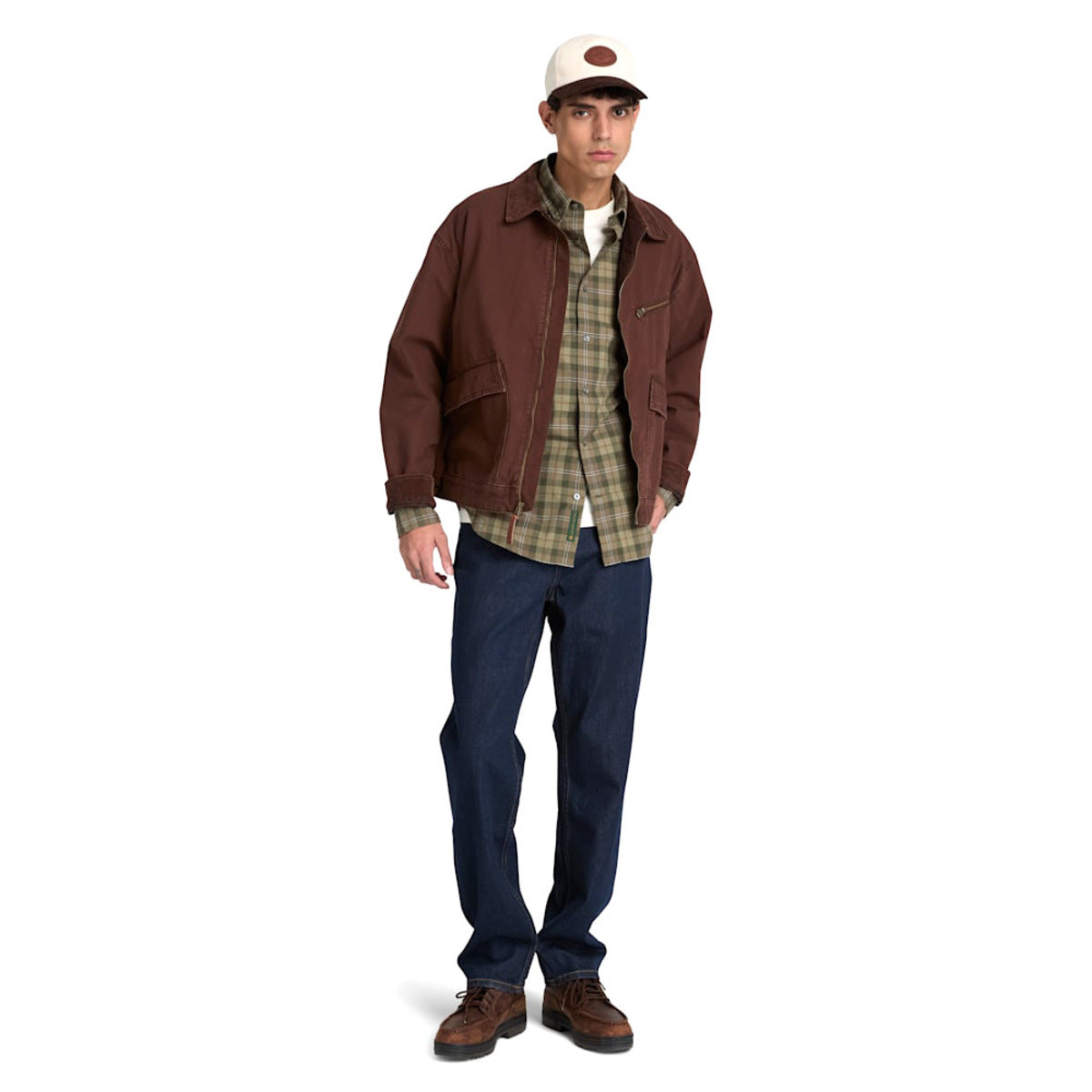 Timberland Canvas Jacket ティンバーランド キャンバス ジャケット A5T43【メンズ キャンバスジャケット コットンジャケット アウター ダブルジップ 26FW】