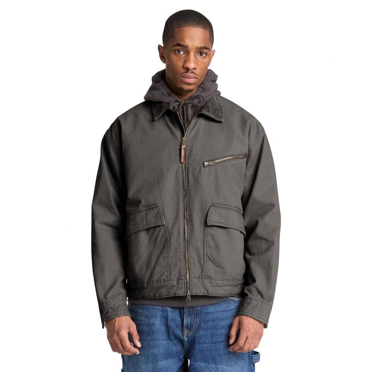 Timberland Canvas Jacket ティンバーランド キャンバス ジャケット A5T43【メンズ キャンバスジャケット コットンジャケット アウター ダブルジップ 26FW】
