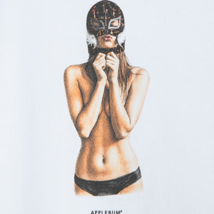 APPLEBUM “Luchadora” T-shirt アップルバム ルチャドーラ Tシャツ EA2621101【メンズ フロントプリント グラフィックプリント グラフィックTシャツ 26FW】