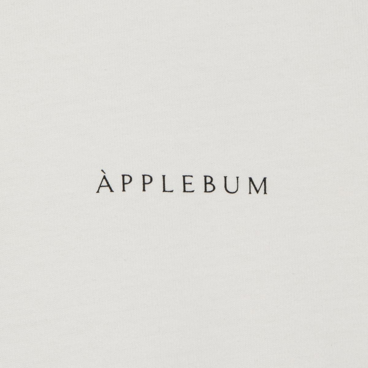 APPLEBUM ”THE SCIENCE OF THE BREAKS” L/S T-SHIRT アップルバム ザ サイエンス オブ ザ ブレイクス ロングスリーブ Tシャツ EA2621110【メンズ グラフィックTシャツ ロングスリーブTシャツ ビートメイキング サンプリングカルチャー 26FW】