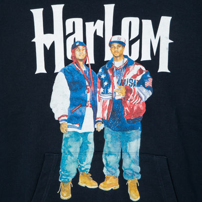 APPLEBUM “Harlem” Hoodie アップルバム ハーレム フーディ TY2620403【メンズ グラフィックフーディー パーカー 水彩画 裏パイル生地 ストリート 26FW】