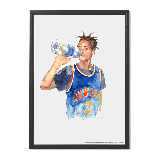 APPLEBUM “New York” A1 Poster アップルバム ニューヨーク A1ポスター TY2621001【メンズ A1ポスター 水彩画 バスケットボール カルチャー インテリア 26FW】