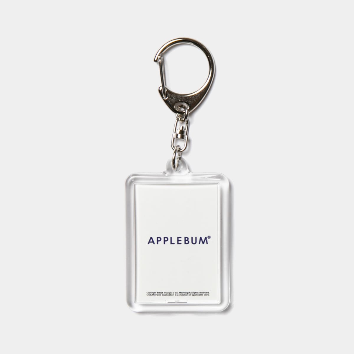 APPLEBUM “Harlem” Keyholder アップルバム ハーレム キーホルダー TY2621006【メンズ アクリルキーホルダー 水彩画 ストリート カルチャー 26FW】