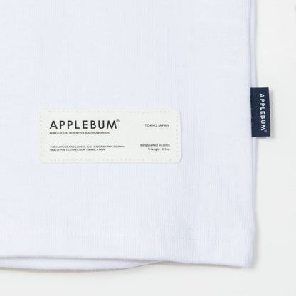 APPLEBUM “Philadelphia” T-shirt アップルバム フィラデルフィア Tシャツ TY2621102【メンズ 半袖Tシャツ グラフィックTシャツ 水彩画 天竺 ストリート 26FW】