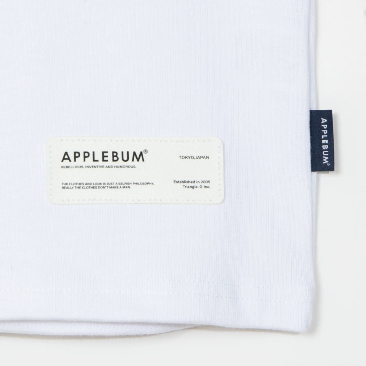 APPLEBUM “Harlem” T-shirt アップルバム ハーレム Tシャツ TY2621103【メンズ 半袖Tシャツ グラフィックTシャツ 水彩画 天竺 ストリート 26FW】