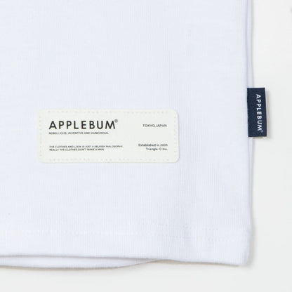 APPLEBUM “Harlem” T-shirt アップルバム ハーレム Tシャツ TY2621103【メンズ 半袖Tシャツ グラフィックTシャツ 水彩画 天竺 ストリート 26FW】