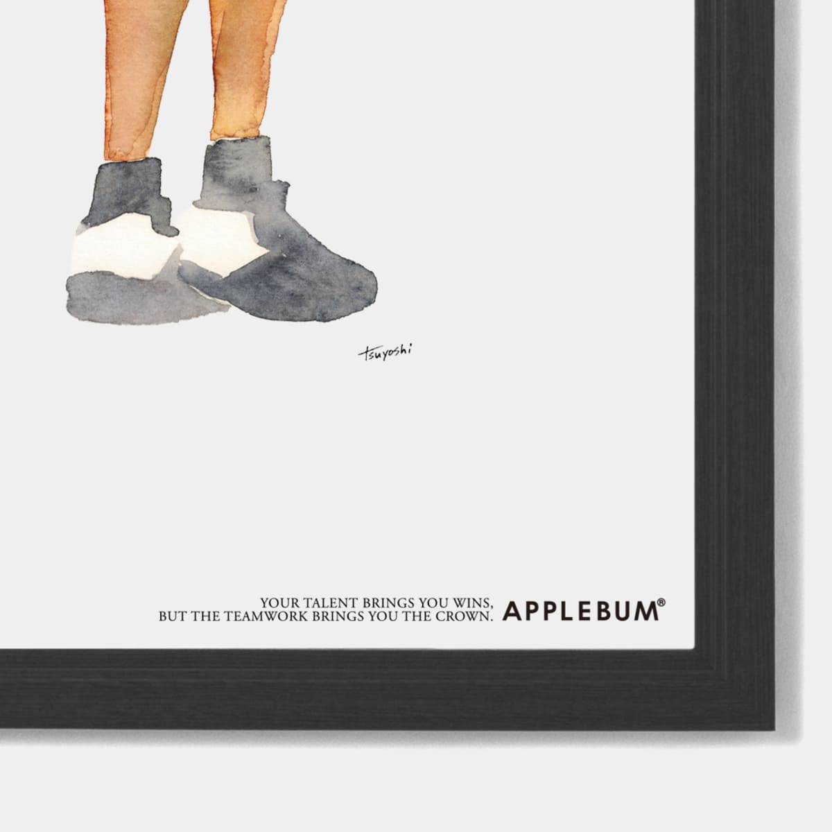 APPLEBUM “Chicago” A1 Poster アップルバム シカゴ A1ポスター TY2611007【メンズ ポスター A1 水彩画 バスケットボール インテリア 26FW】
