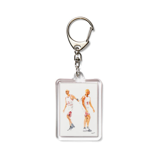 APPLEBUM “Chicago” Keyholder アップルバム シカゴ キーホルダー TY2611008【メンズ アクリルキーホルダー 水彩画 バスケットボール アクセサリー 26FW】
