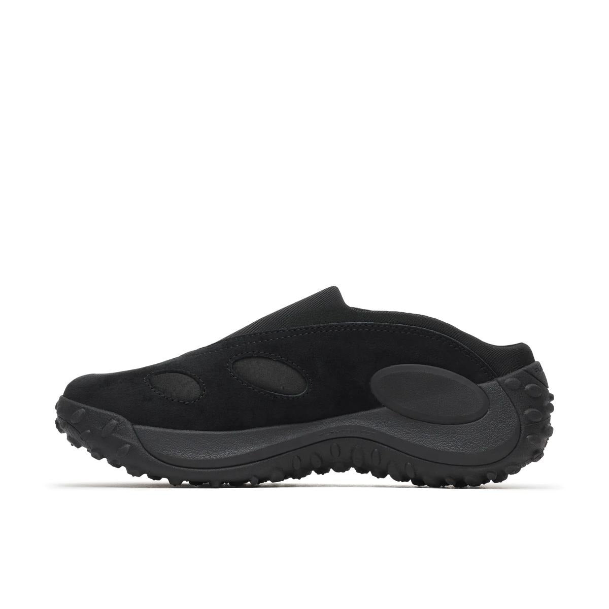 MERRELL JUNGLE TREK MULE メレル ジャングル トレック ミュール J00005758-BLK-BLK【レディース スニーカー スエードレザー 通気性 クッション性 26FW】