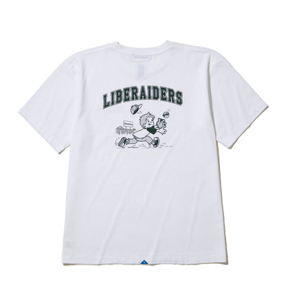 Liberaiders LR BASEBALL TEE FOR KINETICS リベレイダース LRベースボールTシャツ フォー キネティクス 726012620【メンズ グラフィックTシャツ プリントTシャツ 半袖Tシャツ ストリートファッション 26FW】
