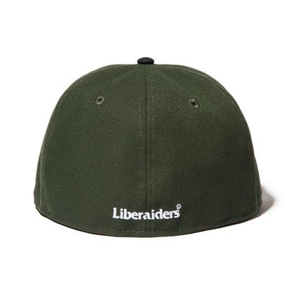Liberaiders 5950 SB LR EMBROIDERY LOGO CAP FOR KINETICS リベレイダース 5950 SB LR エンブロイダリー ロゴ キャップ フォー キネティクス 769022508【メンズ キャップ ベースボールキャップ 59FIFTY 刺繍ロゴ 26FW】