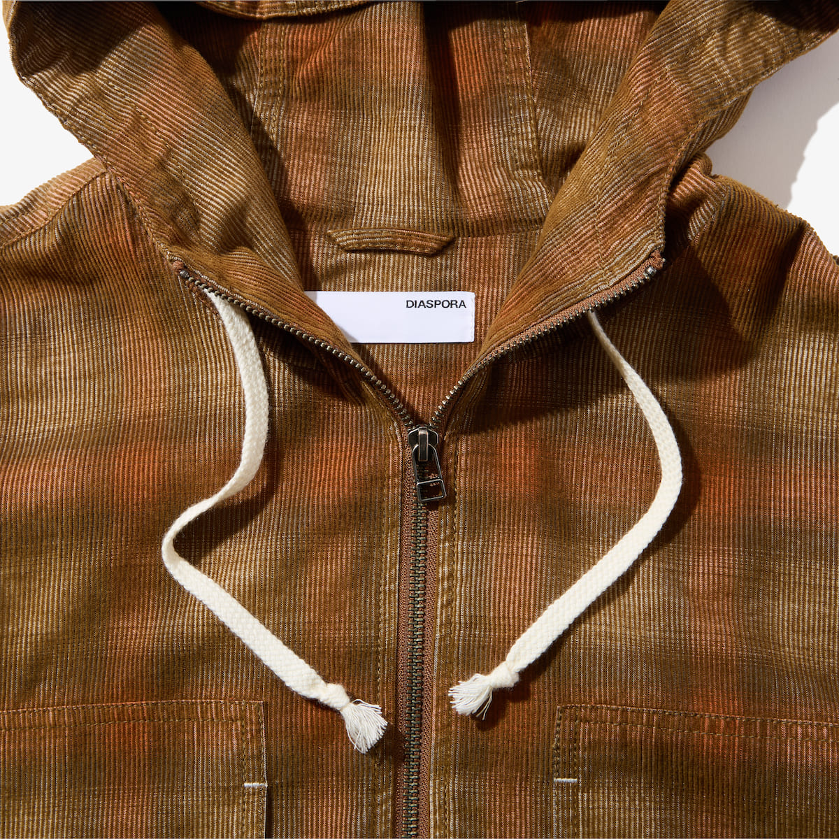 Diaspora skateboards Hooded Corduroy Shirt DSP-26AW-SH03